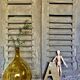 Golden brass sign vintage letter