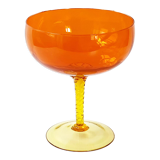 Coupe en verre vintage 1970
