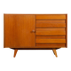 Vintage oak storage by Jiri Jiroutek, model U-458, 1960s