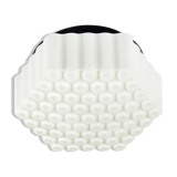 Hexagon shaped flush mount by Valasske Mezirici, Czechoslovakia, 1960s