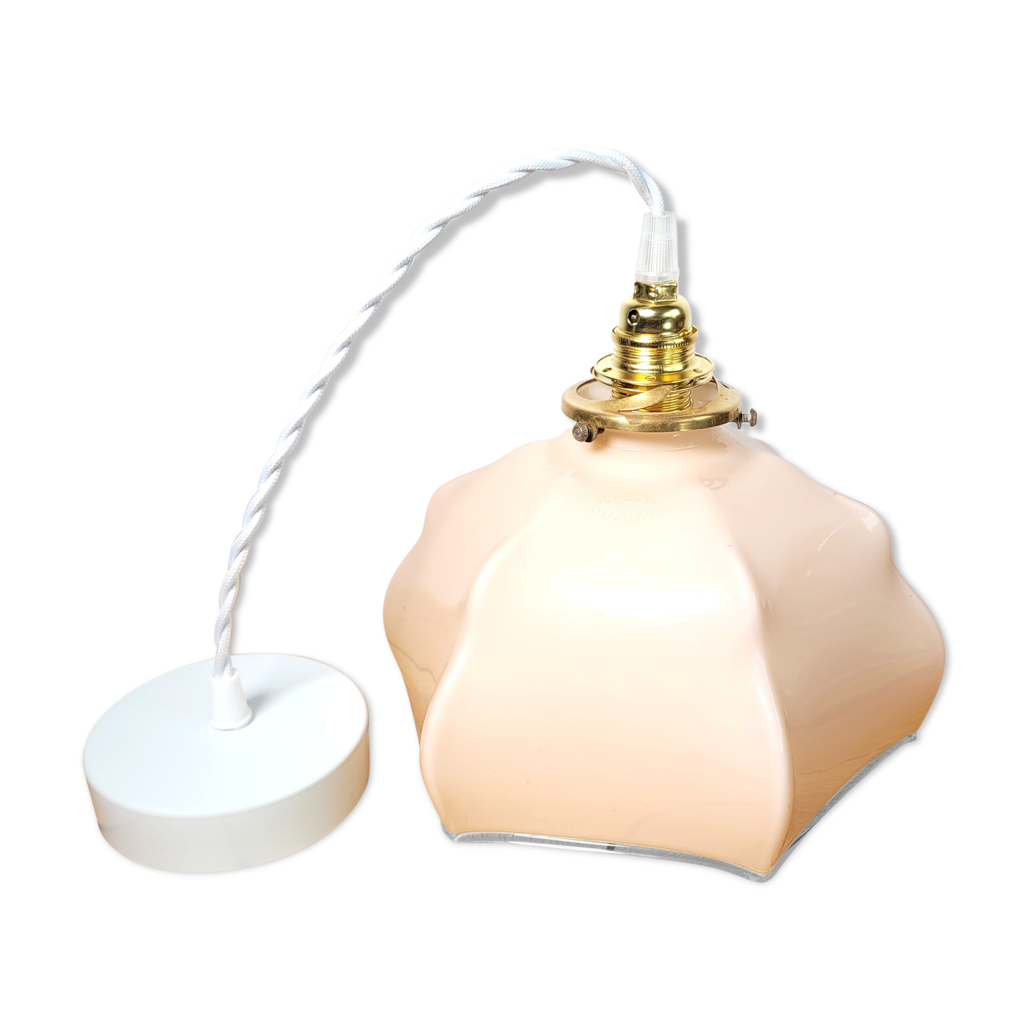 Pink ceiling lamp suspension lamp