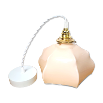 Lampe suspension plafonnier rose