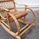 Rocking chair en rotin