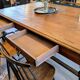 Large pitch pine table 230×140 – Early 20th century, warm and charming