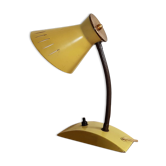 Lampe jaune scandinave style cocotte années 50