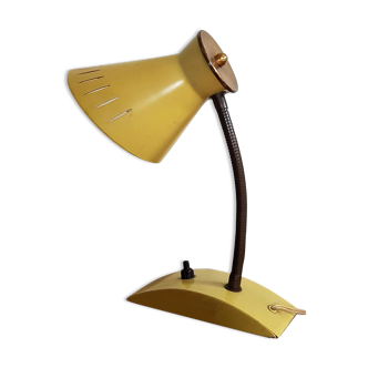 Scandinavian yellow lamp cocotte style 50s