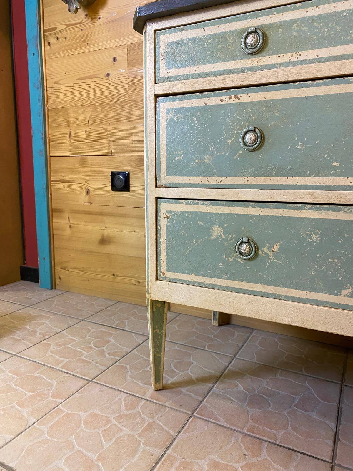 Louis XVI style chest of drawers