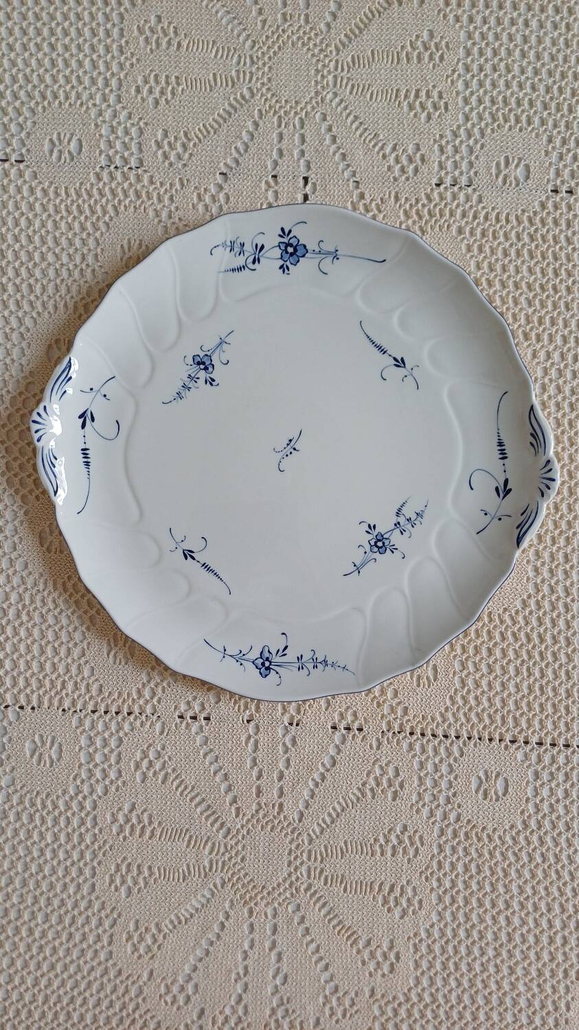 Old Luxembourg serving dish by Villeroy and Boch