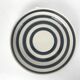 Grand bol ou plat en céramique de Kähler, Danemark, motif à rayures