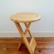 Tabouret pliant modèle "suzy" design Adrian Reed