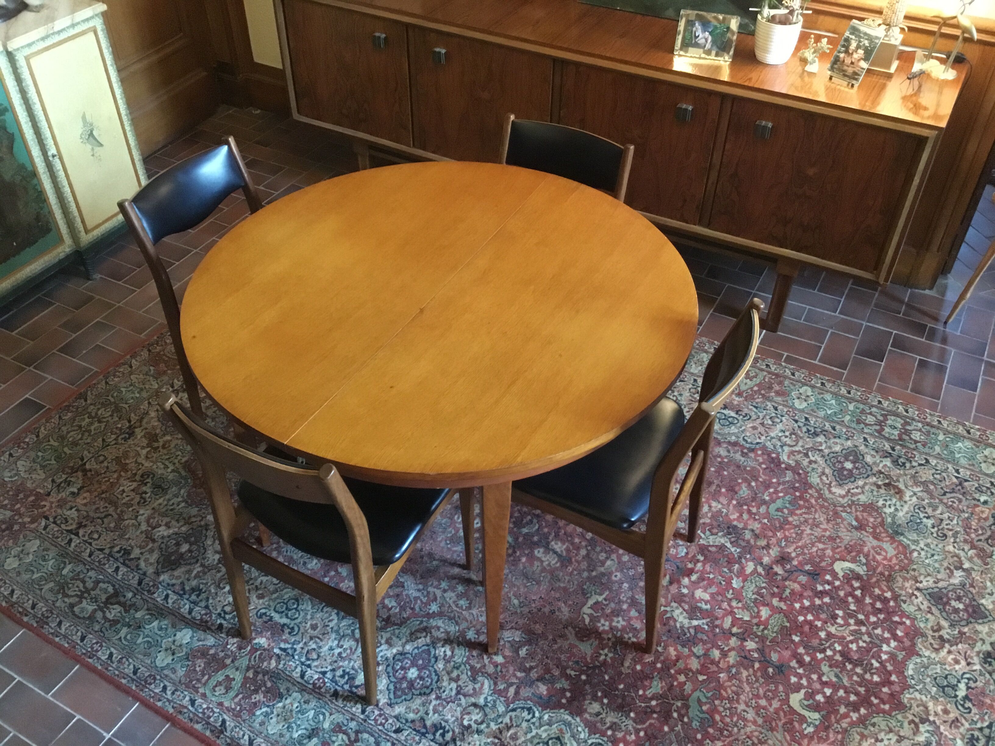 Vintage extension table