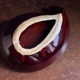 Vintage enameled ceramic bowl 1970