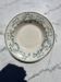 Vintage earthenware soup plate Sarreguemines iron earth Mozart