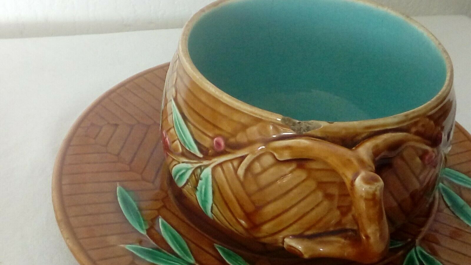 Lunch in dabdtine cup a chocolate onnaing sarreguemines