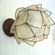 Applique lotus nacre et laiton