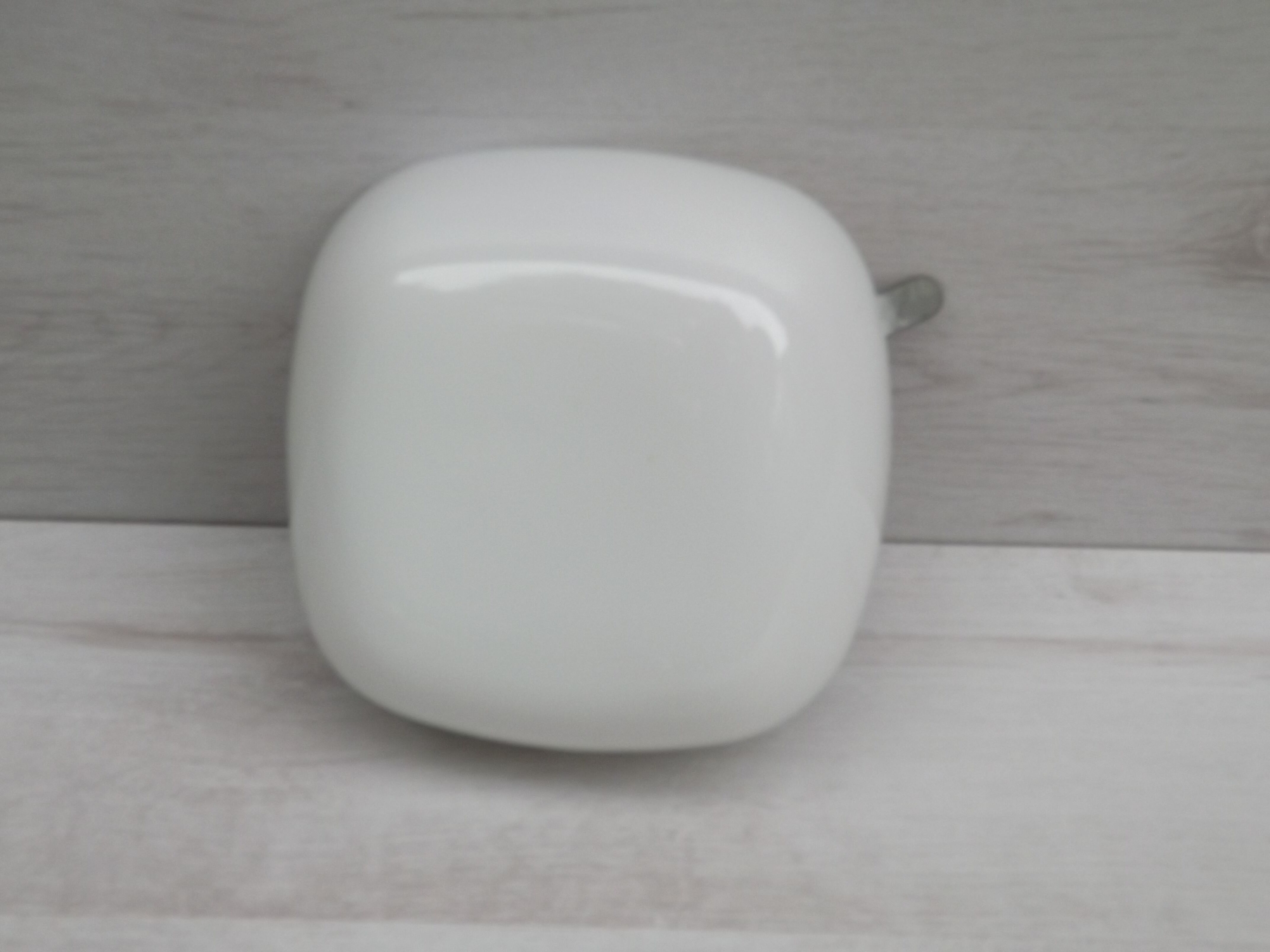 White opaline ceiling 20 x 20 cm