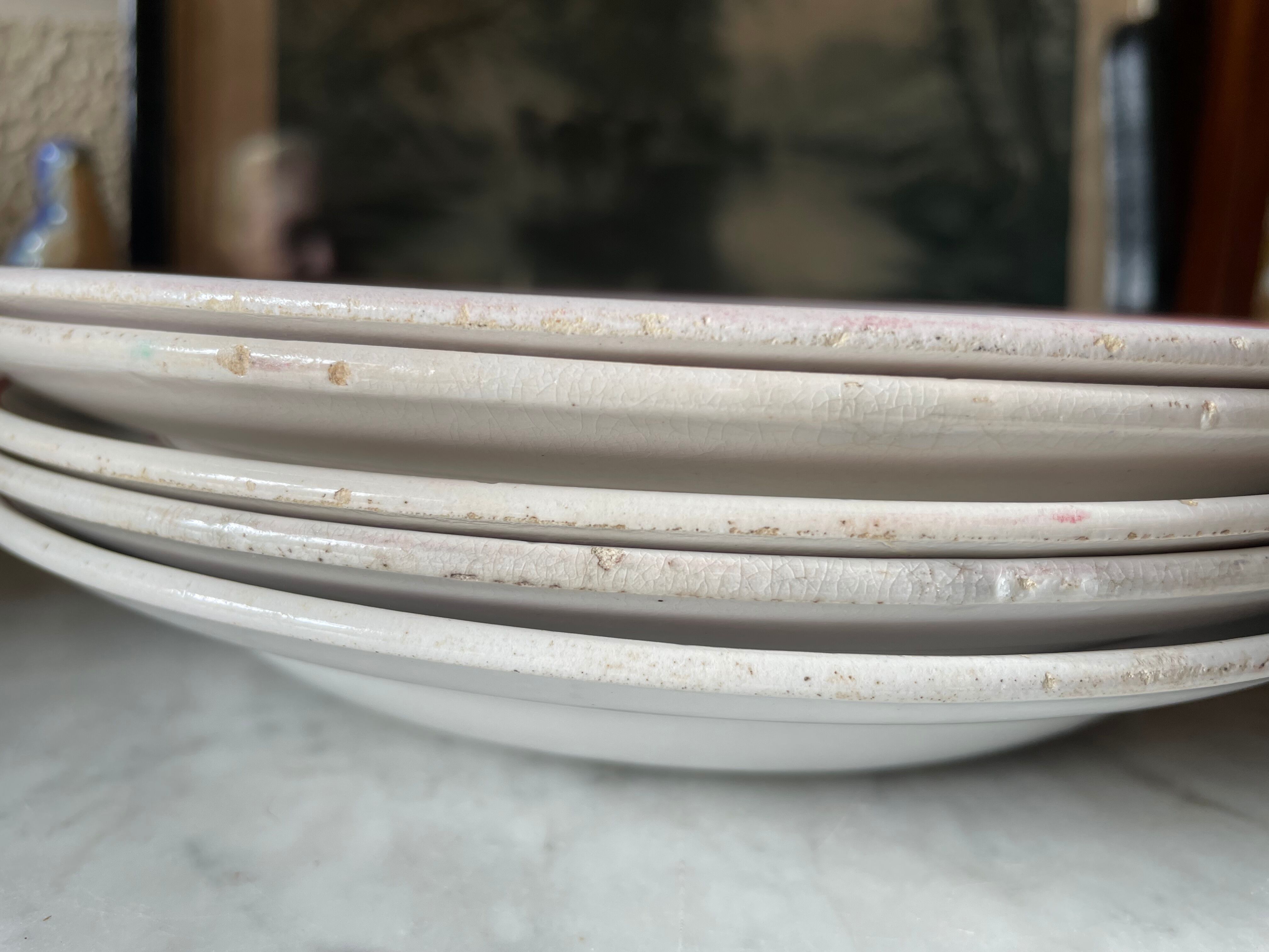 Plates "Mégève" Moulin des loups