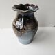 Glazed ceramic vase, signed (signature to be identified)