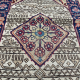 Antique Tabriz carpet 126x76cm