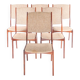 6 rosewood chairs