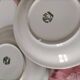 Set of 6 Italian plates CAPA San Polo hand-painted from the 1970s.