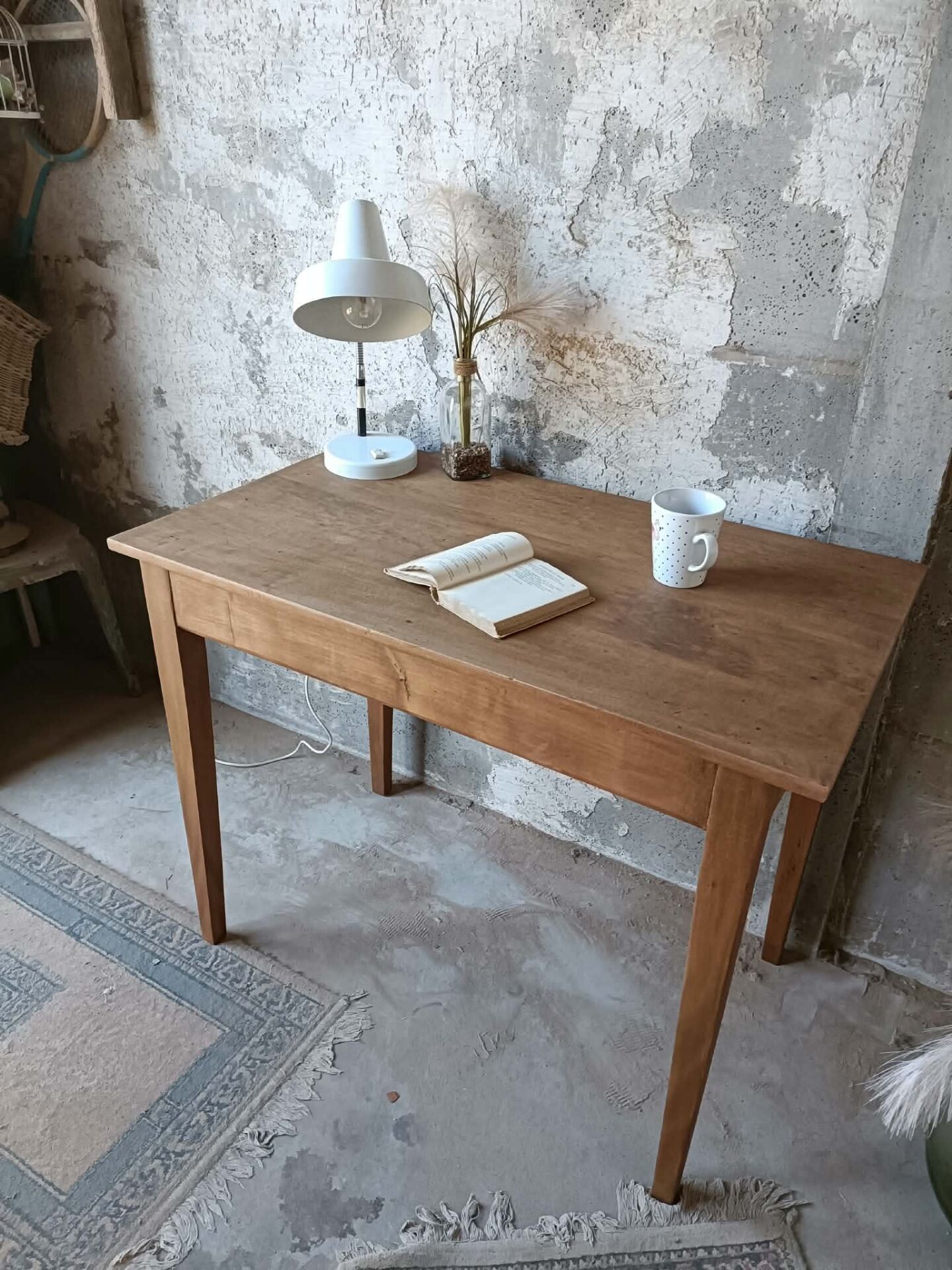 Wooden desk