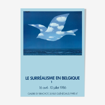 René Magritte - poster 1986