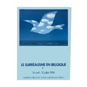 René Magritte - poster 1986