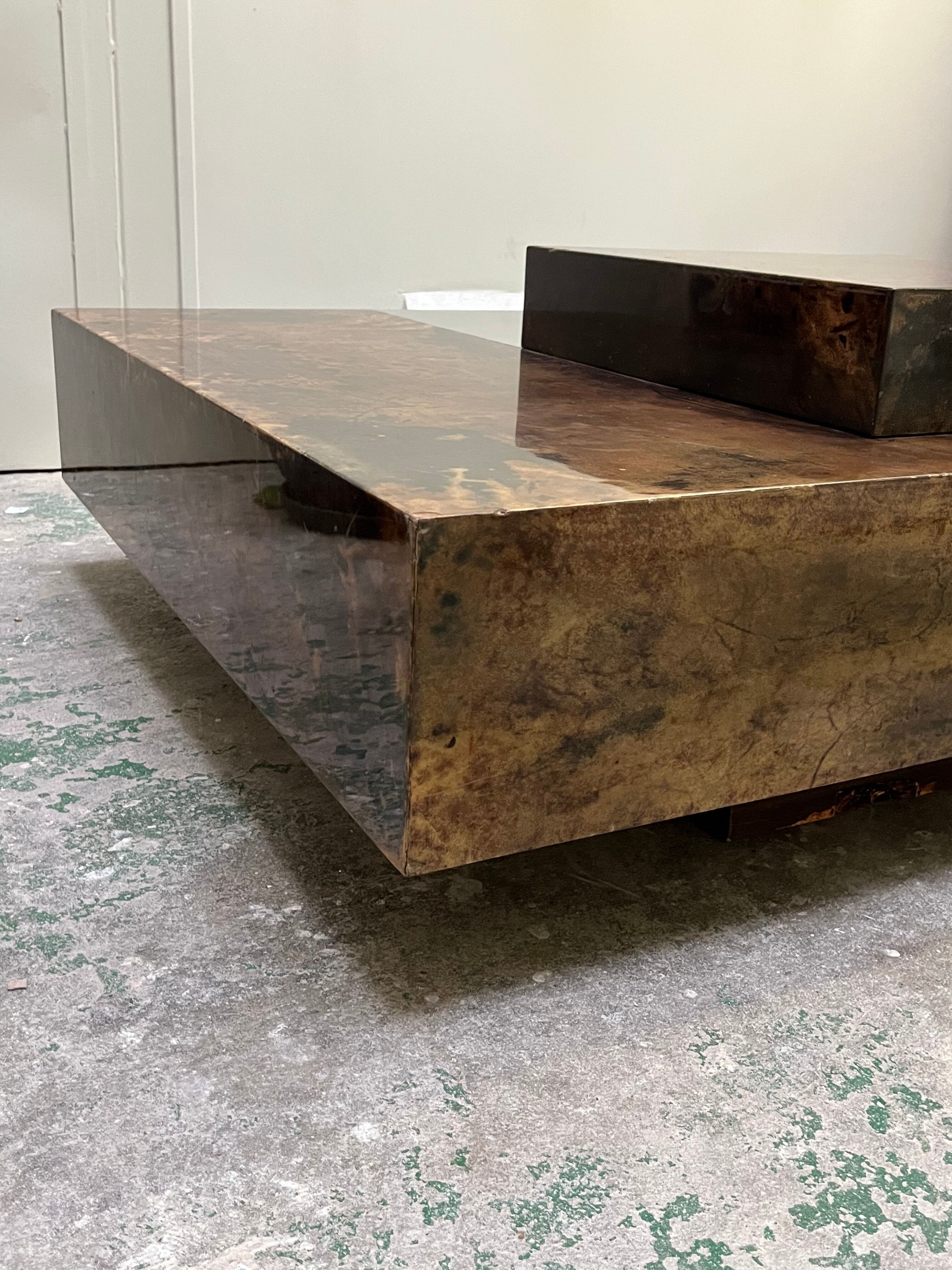 Bar coffee table, 1960 parchment