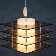 Space Age Vintage Pendant Lamp, Denmark, 1970s