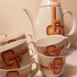 Service to coffee vintage 70 s Bareuther