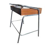 Chrome tubular desk from the 50s and 60s