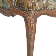 Louis XV period cabriolet armchair stamped MDLP by Martin Delaporte