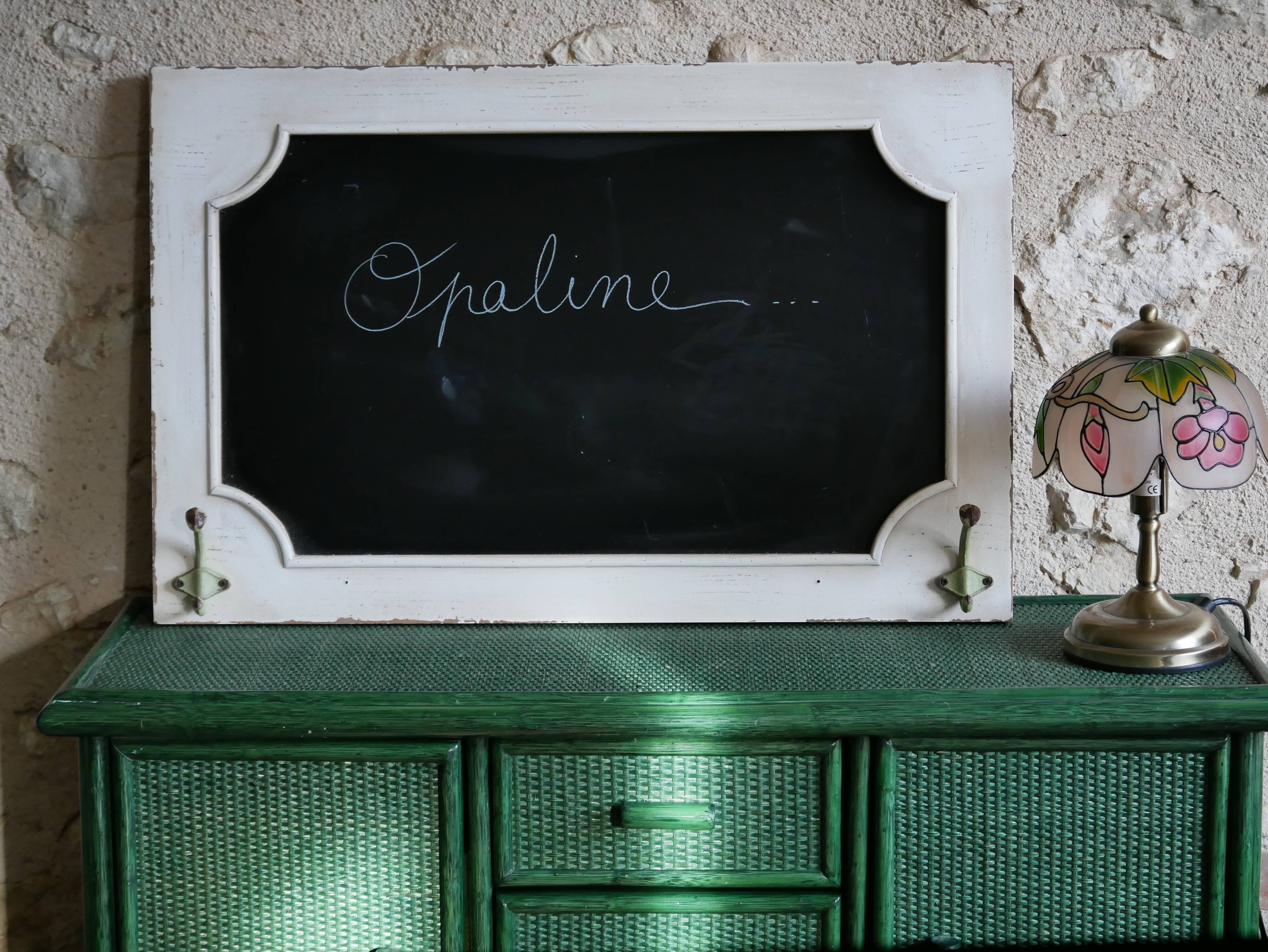 Coat hook slate board