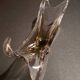 Smoked glass catchall from the seventies.
