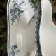 Saucière with a sticking plate earthenware iron earth the Amandinoise service Margot