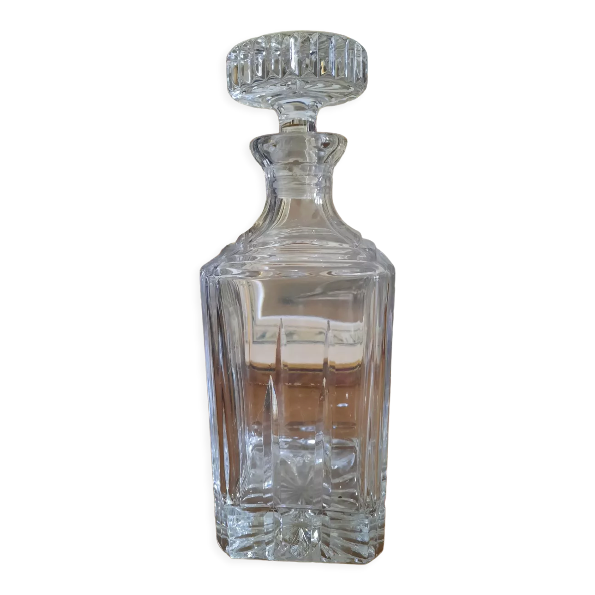 Carafe à whisky en cristal