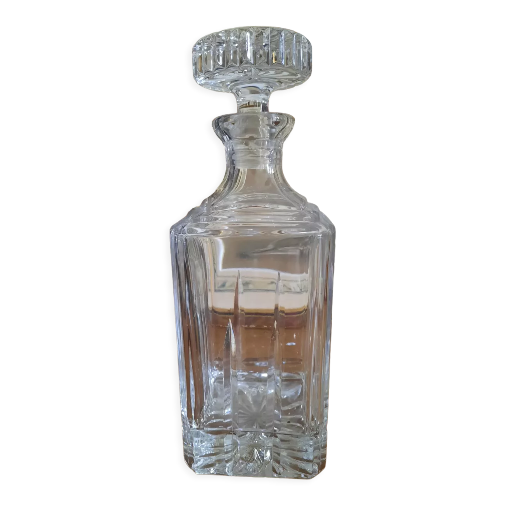 Carafe à whisky en cristal