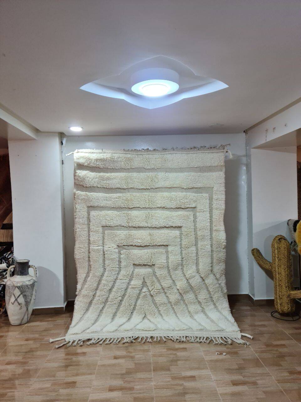 Traditional handmade Beni Ouarin rug size 150 x 250 cm