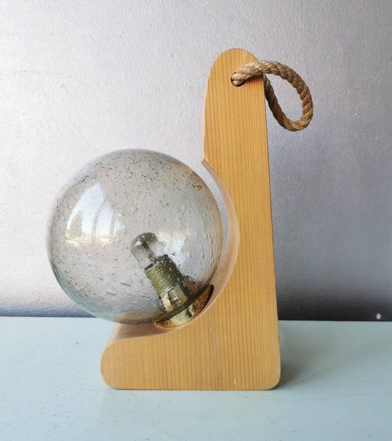 Vintage table lamp Temde Leuchten, 1970