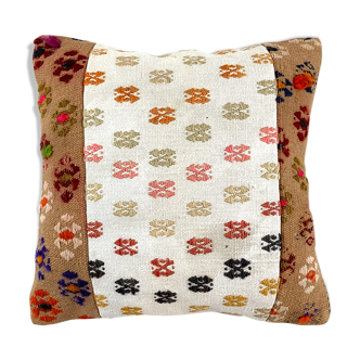 Vintage kilim 40x40cm cushion cover