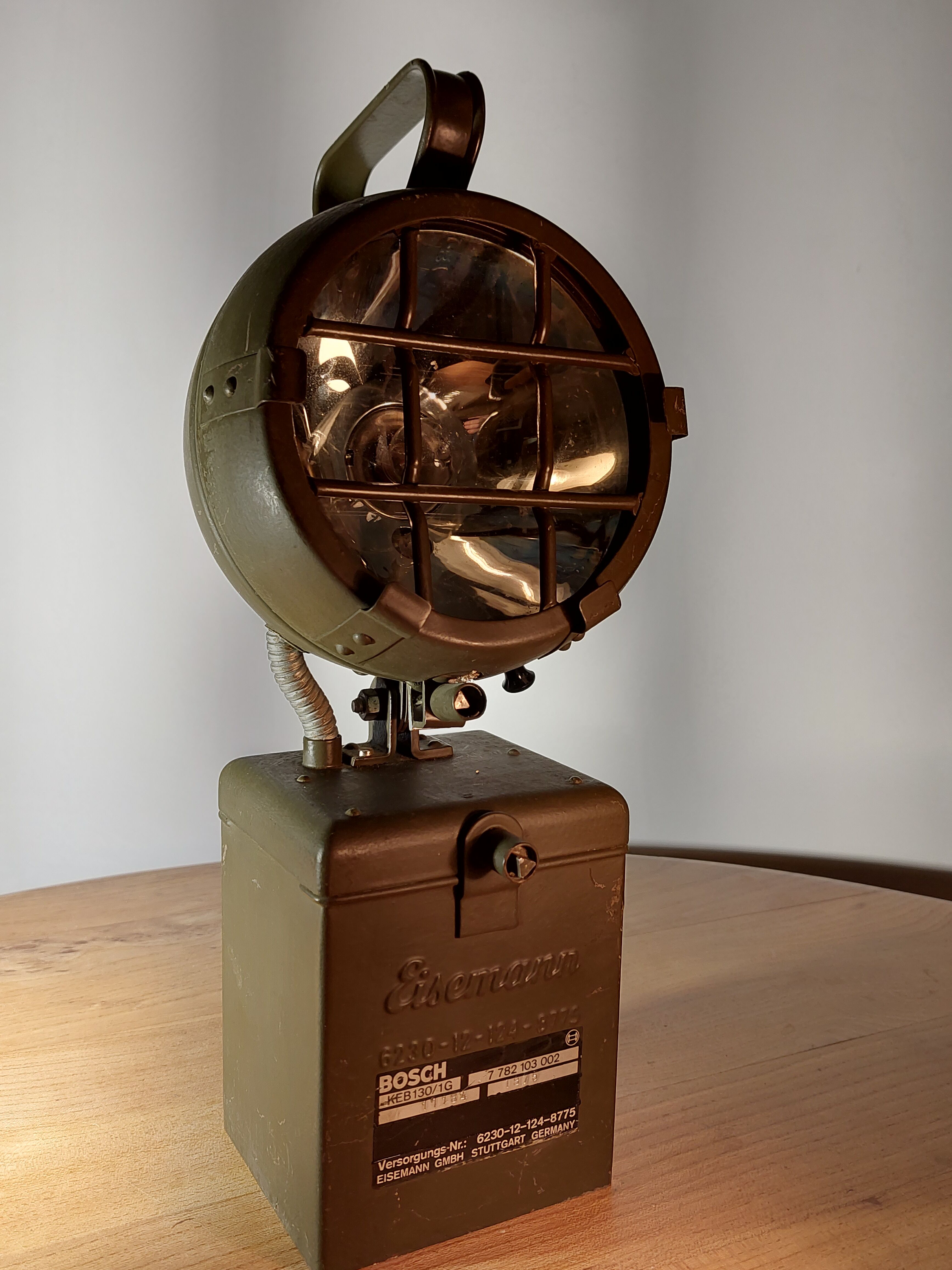Eisemann iindustrial lamp 1966