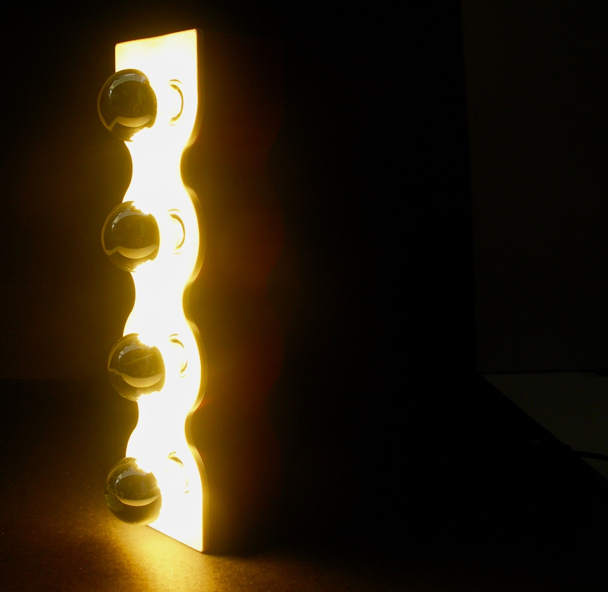 Sinus lamp by Ettore Sottsass, Stilnovo edition, Italy 1972