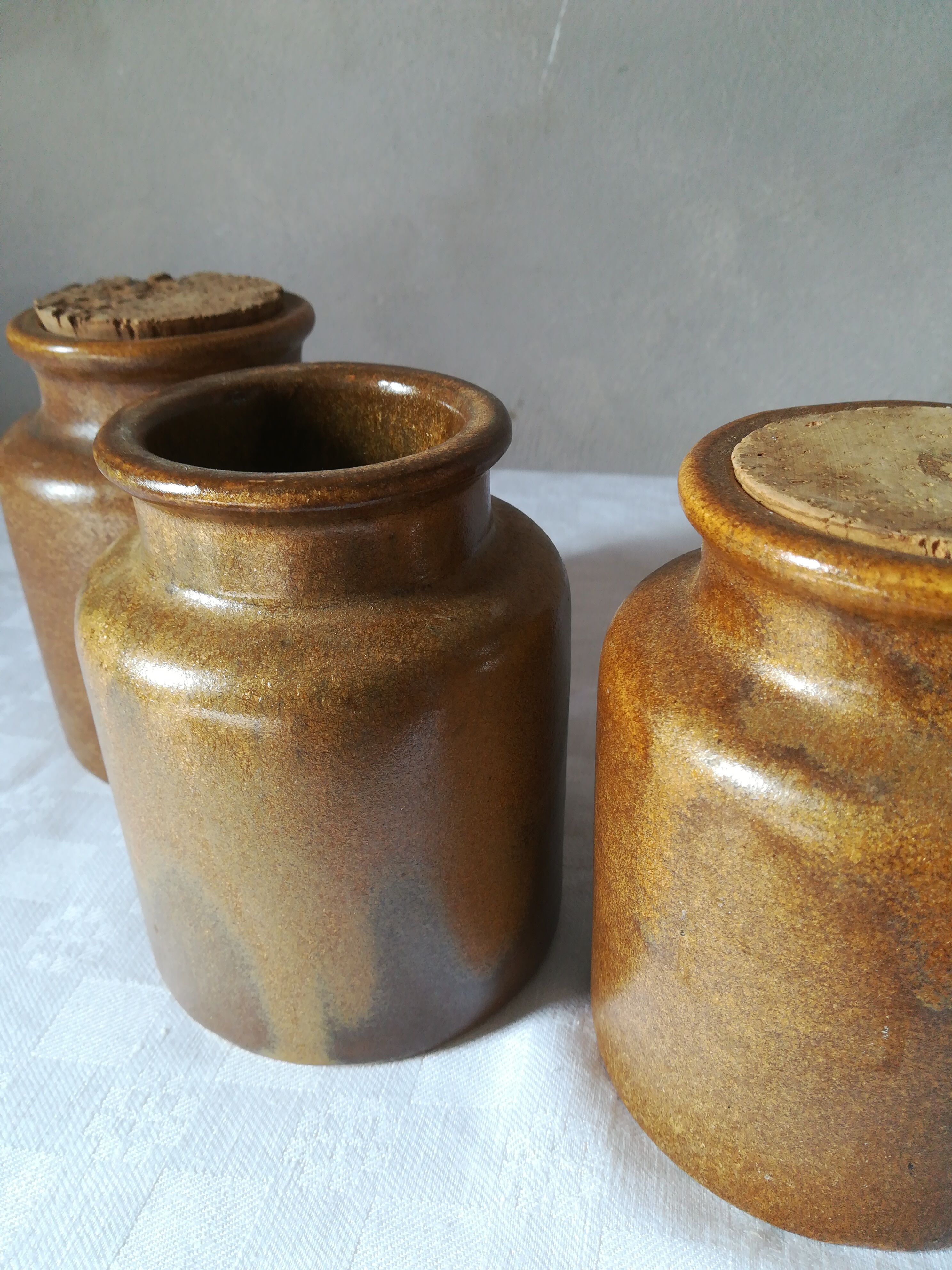 Sandstone pots