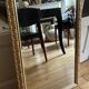 vintage beveled gold mirror