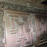 Cabinet with four oak shutters, Louis XIV period (Buffet)