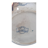 Sarreguemines earthenware pitcher