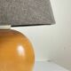 Solid wood ball lamp from the 70s