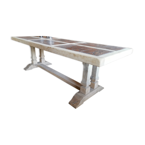 table de ferme en chêne