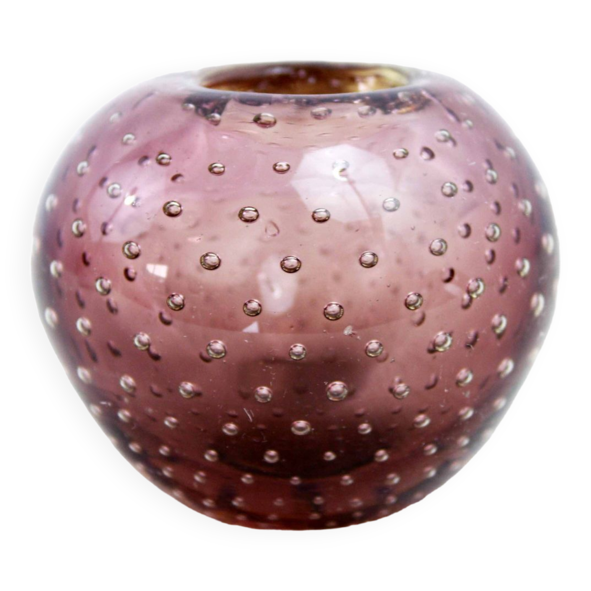 Murano glass candle holder or soliflore